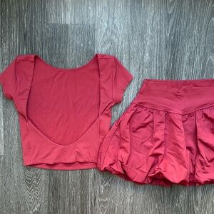 Red Aerie Athletic Set